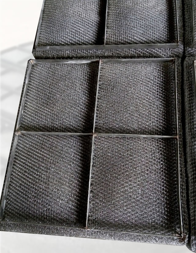Stainless Steel Mesh Square Filter Panels