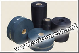 Black Epoxy Coated Wire Mesh Strips